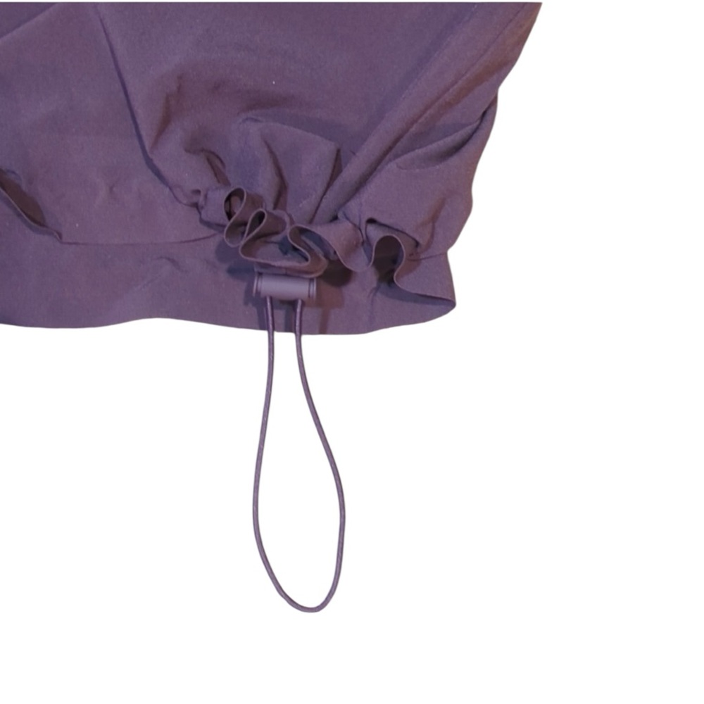 ATHLETA Revive Wide Leg Travel Jumpsuit in Agate (Eggplant) Size 10 -- WOW WOW!! - Picture 11 of 14